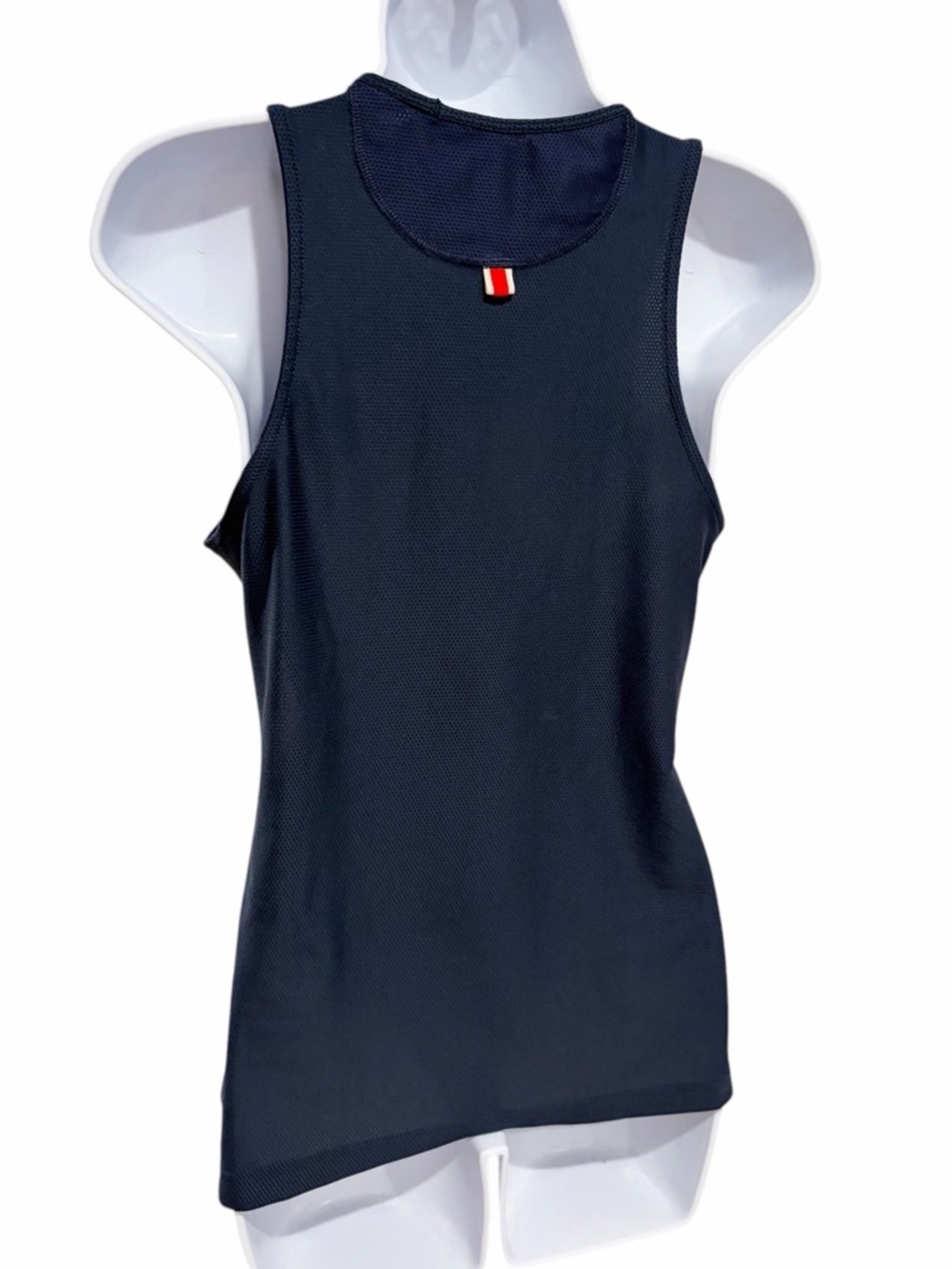 Tracksmith Van Cortlandt Singlet Navy Ivory size Small - Picture 3 of 7